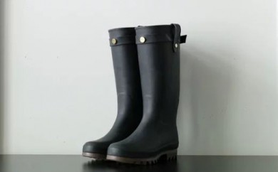 東川ラバーブーツブランドDaiichi Rubber RAKA（BLACK：size25） 1443163 - 北海道東川町