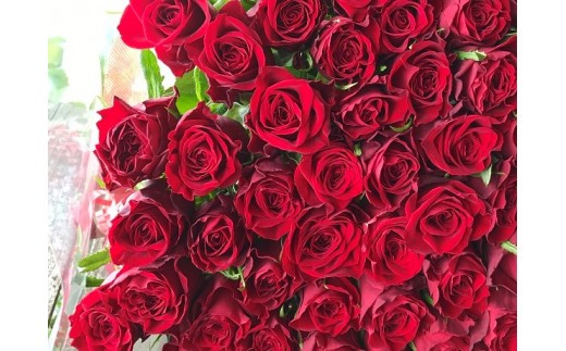 バラの花束 50本 赤バラ 奈良県平群町 ふるさと納税 ふるさとチョイス