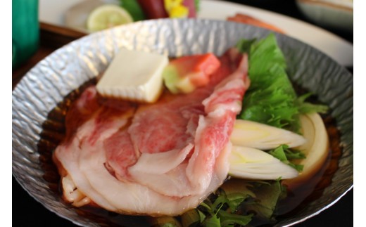 神戸ビーフの素牛「黒田庄和牛」を贅沢な御膳をお楽しみください。