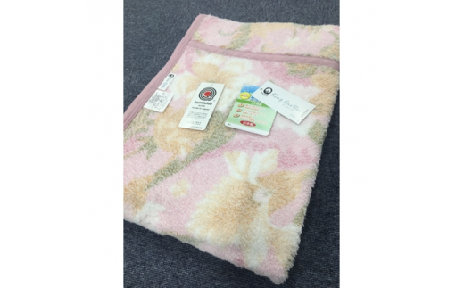 泉大津市産 先白FBZ タオルケット シングルサイズ ピンク系 13186PI[0650] 238832 - 大阪府泉大津市