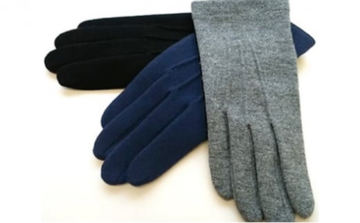 [№4631-1912]“オリーブの恵みシリーズ” 冬保湿手袋紳士