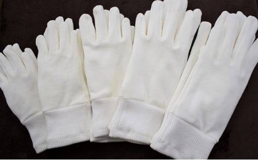 [№4631-1904]お子様の肌に優しいコットン綿手袋（1双）