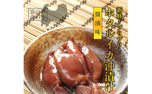 5684 1517 越中氷見屋 ホタルイカ沖漬け4種 A1セット 富山県氷見市 ふるさと納税 ふるさとチョイス