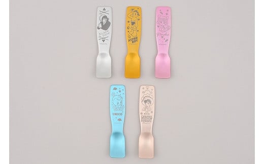 手塚治虫キャラクター アルミアイススプーンセット FC010082 788984 - 新潟県燕市