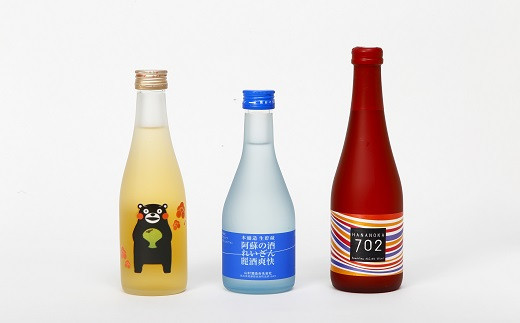 くまもとの地酒セット 3種 焼酎蔵の梅酒 花の香スパークリング れいざん 熊本県 ふるさとチョイス ふるさと納税サイト