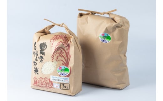 MS-22 減農薬・減化学肥料　特別栽培米こしひかり（5kg）ともち米（3kg）セット 866061 - 鳥取県大山町
