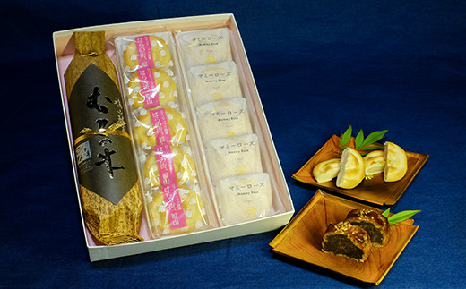 ばらのまちのミルク饅頭 マミーローズ と福山ゆかりの銘菓3点セット 広島県福山市 ふるさと納税 ふるさとチョイス