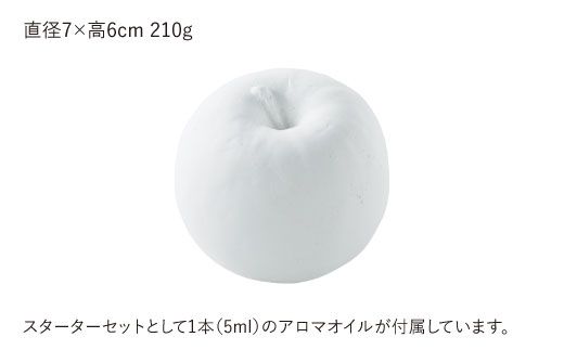 Essence Aroma Stone りんごセット 西海陶器 Oa115 長崎県波佐見町 ふるさと納税 ふるさとチョイス