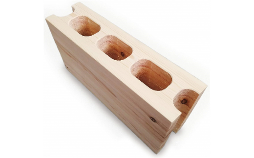 木製 ブロック（ レッドウッド 集成材 ） | セブン工業 M15S35 728147 - 岐阜県美濃加茂市