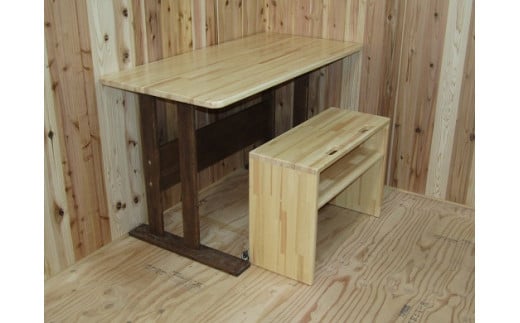 手作り 木製 ダイニングテーブル Ver.2【007A-056】 347575 - 大阪府泉南市