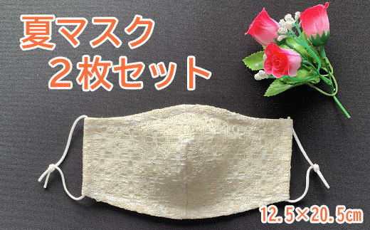 Zf 29 布マスク 夏用手作りマスク 大人２枚セット ベージュレース 9柄から１枚選択 C 1 3 奈良県桜井市 ふるさと納税 ふるさとチョイス