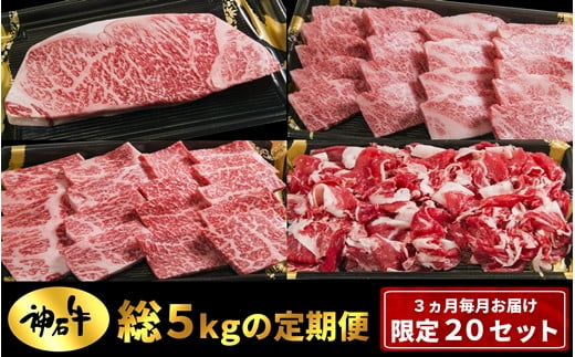 お肉の定期便 黒毛和牛 なかやま牧場の神石牛5kg 3ヵ月間毎月お届け Nina神石高原 寄付金の使い道を選択メニューにて Nina神石高原 を選択してください 広島県神石高原町 ふるさと納税 ふるさとチョイス