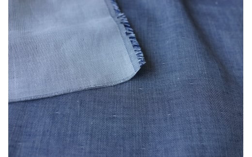 41-4[播州織]抗菌コットンWガーゼ(Clean Cotton Double Gauze)(NAVY)