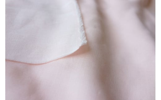 41-4[播州織]抗菌コットンWガーゼ(Clean Cotton Double Gauze)(PINK)