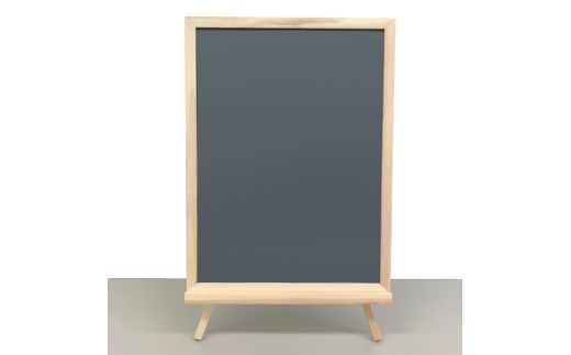 黒板｢ロマンスグレーの黒板｣木製イーゼル付き 399618 - 香川県善通寺市