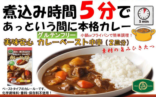 グルテンフリーカレーペースト中辛1g 2食分 14袋 A856 千葉県いすみ市 ふるさと納税 ふるさとチョイス