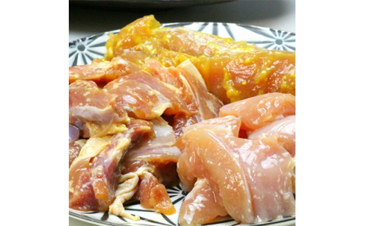 青森シャモロック 和の焼肉Aセット(やわらか・美味しい味付け鶏肉 3～4