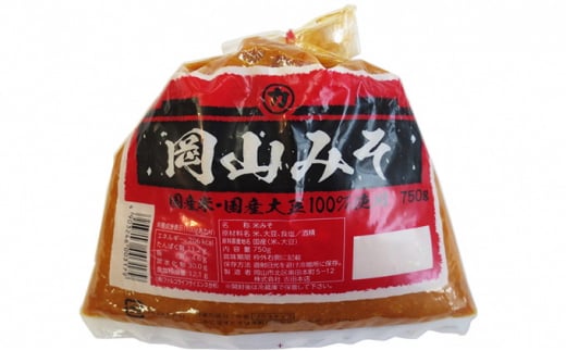 岡山みそ　6個（1個750g） [№5220-0207]