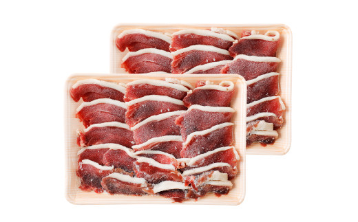 八代産 ぼたん 焼肉 猪肉 ジビエ 500g×2  約1kg もも肉