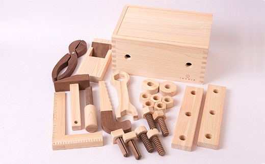 八代市産材 Ikonhi 大工 セット 12種 木工玩具 おもちゃ 熊本県八代市 ふるさと納税 ふるさとチョイス