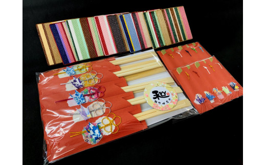 お祝いにおすすめ！折り鶴のテーブルコーディネート10組セット　〈赤色〉 356780 - 千葉県柏市