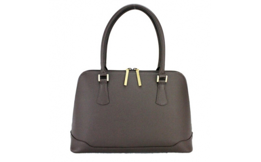 濱野皮革工藝グレースリージョハンドバッグ(ダークブラウン)【1103268】