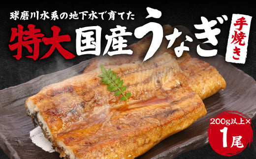 八代市産 特大 国産 うなぎ 手焼き 1尾 0g以上 鰻 ウナギ 熊本県八代市 ふるさと納税 ふるさとチョイス