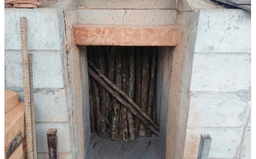  炭焼き窯でつくる昔ながらの国産木炭