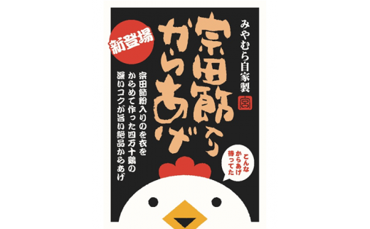 A 108 宗田節入りからあげ1パック 高知県土佐清水市 ふるさと納税 ふるさとチョイス