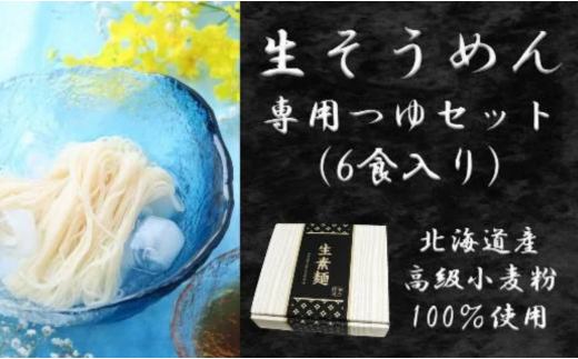 Ag 1 麺の新星 生そうめん 専用つゆセット 6食セット 埼玉県朝霞市 ふるさと納税 ふるさとチョイス