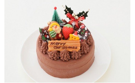クリスマス ケーキ クリスマスガナッシュ 5号ホール 0n32 大阪府阪南市 ふるさと納税 ふるさとチョイス