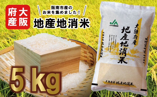 令和3年度産 大阪府産 地産地消 米 5kg_9300 - 大阪府阪南市