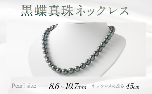 シルバーグレイ 黒蝶真珠 ネックレス アクセサリー - 福岡県嘉麻市 シルバーグレイ 黒蝶真珠 ネックレス アクセサリー - 福岡県嘉麻市
