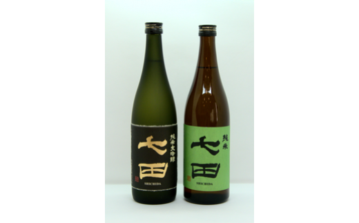 天山酒造 『七田』 720ml×2本(純米大吟醸、純米)