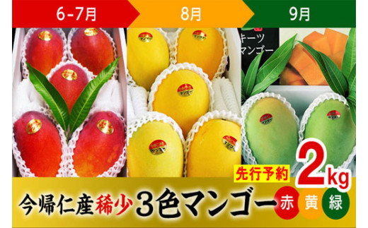 【先行予約】【2021年6月~7月頃・8月頃・9月頃】各2㎏