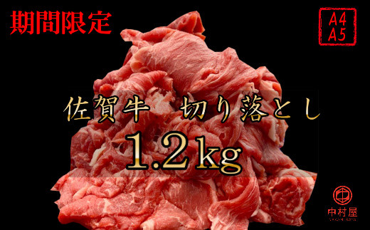 Dy016 数量限定 佐賀牛切り落とし 合計1 2kg 300ｇ 4p 和牛 肉 佐賀県みやき町 ふるさと納税 ふるさとチョイス