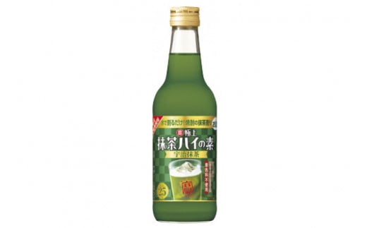 AE117 寶「極上抹茶ハイの素」〈宇治抹茶〉360ml 12本入