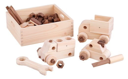 水俣市産ヒノキ IKONIH アクティブセット 木製 おもちゃ 知育玩具