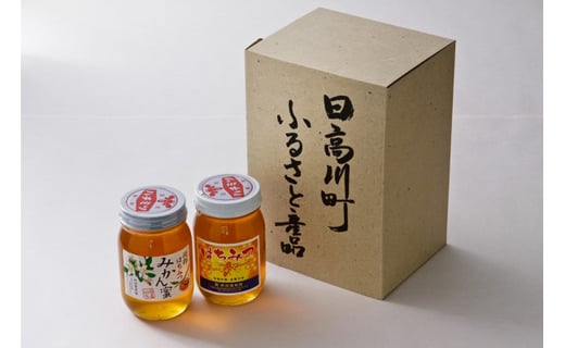 和歌山県日高川町 みかん蜂蜜と百花蜜 蜂蜜２種類セット 和歌山県日高川町 ふるさと納税 ふるさとチョイス