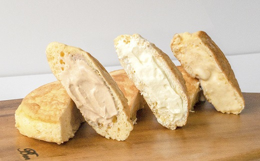 495 いわきの素材たっぷり 手作りクリームパンケーキ8個セット 福島県いわき市 ふるさと納税 ふるさとチョイス