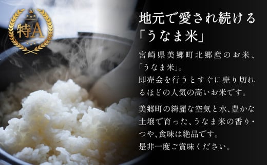 新米 米 ひのひかり 令和5年度産 うなま米 宮崎県産 美郷町産 白米 ヒノヒカリ 国産 九州産 送料無料