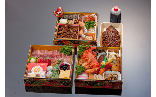 ブランチヒロノヤ 牛肉のおせちセット亀【数量限定】
