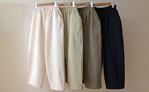 ゆったり ワイドパンツ ( レディース ) フリーサイズ 〔 選べる カラー 〕 パンツ ズボン ファッション [064-004]