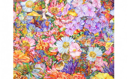 風景 花 植物などをアクリル絵の具で描く絵画作品 50号 大分県佐伯市 ふるさと納税 ふるさとチョイス