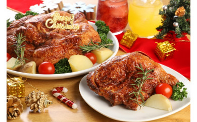 【期間限定】クリスマスに!焼肉屋さんのローストチキンレッグ