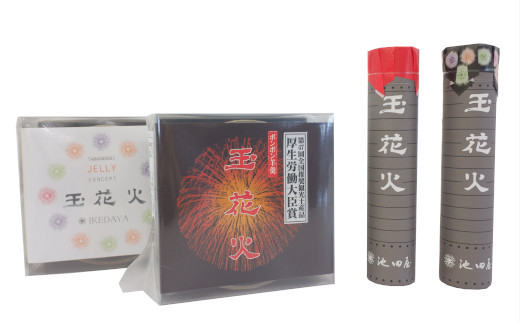 片貝まつり 花火特別 羊羹 ゼリーセット 新潟県小千谷市 ふるさと納税 ふるさとチョイス