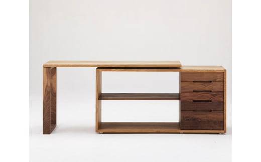 No.315 kitoki　DK06．desk　cabinet ／ キャビネット デスク きとき デザイン 家具 木製 広島県 特産品