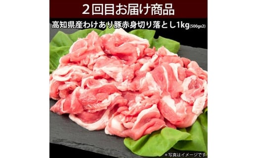 ふるさと納税 訳あり 定期便 肉 豚 薄切り わけあり肉の お楽しみ 定期便 3ヶ月コース 高知市共通返礼品 高知県芸西村 ふるさと納税 ふるさとチョイス