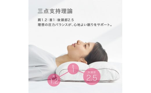 医師がすすめる健康枕]もっと肩楽寝/高め【P229SM】 - 滋賀県近江八幡 