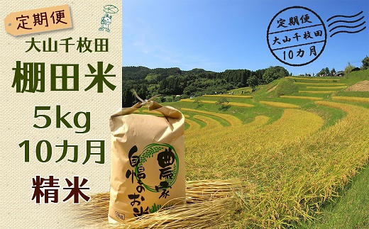恵まれた自然の中で育ったミネラル豊富な棚田米を10カ月間お届けします🌾